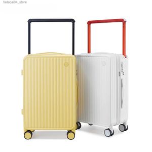 Suitcases 20 22 24 26 Inch Suitcase Men Women High-quality High-capacity Boarding Trolley Suitcase Silent Universal Wheel Rolling Luggage Q240115