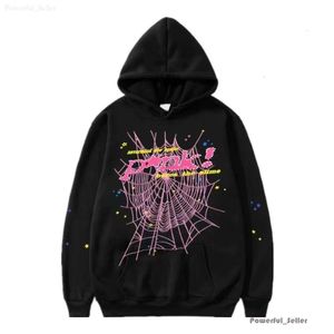 Designer Hoodie Sp5der Young Thug 555555 Trapstar Männer Frauen Hoodie Hochwertiger Schaumdruck Spinnennetz Grafik Rosa Sweatshirts Y2k Pullover S-2xl 8894