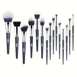 Profesjonalny zestaw pędzla do makijażu 15pcs Cosmetics Foundation Foundation Bloats Brushes Make Up pędzel 240115