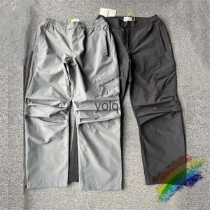 Calças masculinas Nova Grailz Sweatpants Homens Mulheres 1/1 Estrutura Funcional de Alta Qualidade Adesivo Casual Zíper Calças de Perna Reta Calças