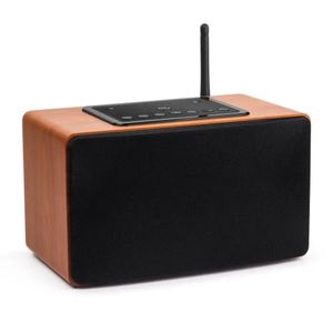 Speakers August WS350 Wireless WiFi Bluetooth Speaker with Airplay Ethernet DLNA for Tablets/Smartphones/Phones compatible with Spotify