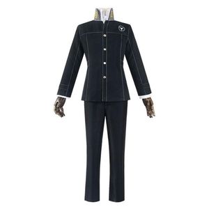 Shin megami tensei persona 4 yasogami yu narukami cosplay costume vuxna män pojke skol uniform costume216n