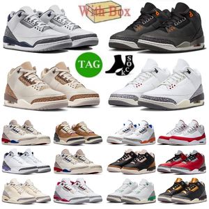 Jumpman 3 Palomino White 3s Cement Fear Pack Reimagined Wizards j3 Fire Red PineLucky Green Scarpe Cardinal Racer Blue Wizards Dark Iris3rey #