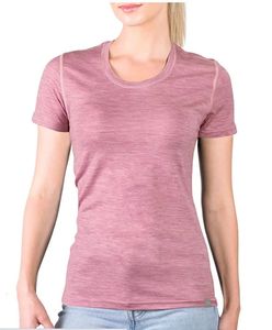 Womens Merino Wool Short Sleeve T Shirt Base Layer 100% Merino Wool Women's Base Layer Kort ärm T-shirt USA Size S-XXL 240113