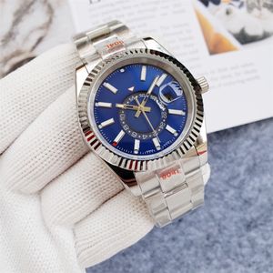 high quality sapphire men's luxury brand watch 40mm gear stainless steel automatic mechanical relogio movement 3235 men's watches Date designer luxury watches