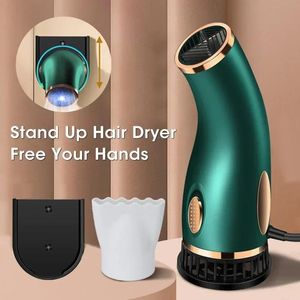 Kurutucular Handfree Saç Kurutucuları Kadınlar İçin Çocuklar Sıcak Soğuk Hava Styler Saç Kurutucu Hızlı Kuru Fönce Ev Kullanımı 220V240V AB Fiş