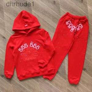 Spider Hoodie 555 Kids 'SP5der Kids Boys' Girls 'High Quality Web Train Print Sweatshirts Pants 2317 7iaw