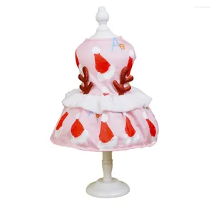 Dog Apparel Eye-catching Christmas Gifts Unique Hat Pet Skirt Practical Festive Cute Clothes Puppy Lovely