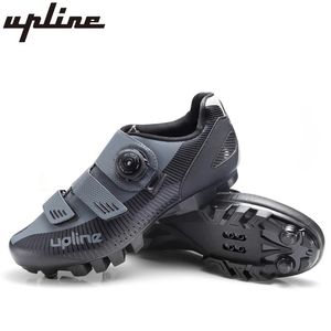 Footwear New Upline Cycling Shoes Mtb Mountain Bike Shoes Men Racing Bicycle Sneakers Professional Selflocking Breathable High Quality