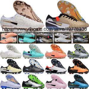 Send With Bag Quality Soccer Boots TIEMPOS LEGEND 10 Elite FG Football Cleats Mens Firm Ground Soft Leather Comfortable Trainers Low Version Soccer Shoes Size US 6.5-12