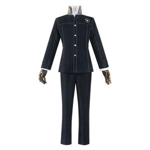 Shin Megami Tensei Persona 4 Yasogami Yu Narukami Cosplay Costume Adult Men Boy School Uniorm Costume242V