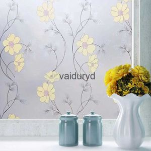 Wall Stickers Frosted Opaque Window Films Matte Decorative Privacy Vinyl Stickers Adhesive Anti UV Glass Tint Covering Sun Blocking 45x100cmvaiduryd