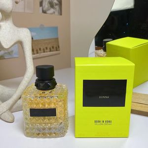 Bezaubernder Damenduft, klassisches EDP-Spray, Kölnisch Wasser, YELLOW DREAM, 100 ml, natürlicher, langanhaltender, angenehmer Blumennotenduft für Damen, zum Verschenken, 3,4 fl.oz. Großhandel