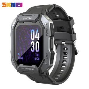 Devices SKMEI Full Touch IP68 Waterproof Sport Swimming Smartwatch Sleep Heart Rate Monitoring Smart Watch 20 Days Long Standby Time