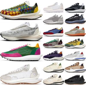 designer Vaporwaffle Ld sacai Waffle Running Shoes For Men Women Sail Black Gum Summit White Nylon Orange Mens Sports sneakers Trainers