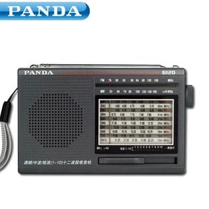 Radio Panda 6120 Twee Band Radio FM MW SW Automatisk söktimer Switch Hine Pocket Ny utseende Super Compact Carry