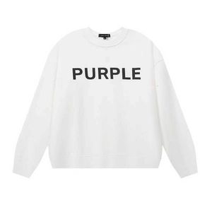 Roxo marca com capuz designer hoodies mulheres homens roxo-marca casaco moda solta streetwear sweatshirts tops roupas high street com capuz pulôver 2024 primavera 9lsl