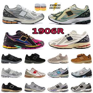 Skyddspaket 1906r 1906d Mens Women Runnin Shoes 1906r Castlerock Sea Salt 860 V2 Neon Nights 1906 R White Rain on Cloud OG Athletic Trainers OG Original Sneakers