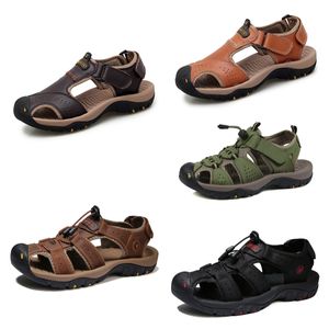 024 Designer Hot Selling High Quality Outdoor Comfortable Sports Slippers for Men Women Retro Luxury Comfortable Classic Leather Water Sandals