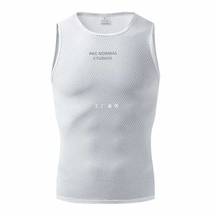 Cykeljackor Herrkvinnor Cycling Base Layer MTB Road Cycling Mesh Vest Underwear MTB Road Cykel Vest Breattable Quick-Torry Bicycle Clothing 230503