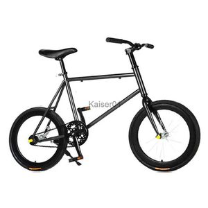 Bisikletler Renkli Moda 20 inç Yol Sabit Gear Bisiklet Karbon Çelik Çerçeve Öğrenci ve Yetişkin Fixie Bisiklet