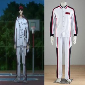 Maglia da basket della squadra di basket Seirin Costume cosplay di seconda generazione di Kuroko Abbigliamento sportivo da basket Basic Manica lunga F219F