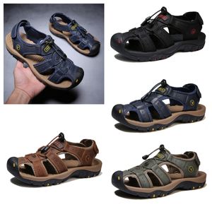 2024 Designer Hot Selling High Quality Outdoor Comfortable Sports Slippers for Men Women Luxury Comfortable Classic Leather Casual Sandals