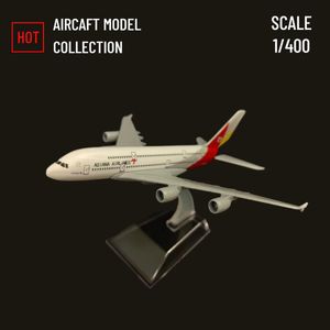 Maßstab 1 400 Metallflugzeugmodell Korea Asiana Flüge Boeing Flugzeug Legierung Druckguss Welt Luftfahrt Sammlerstück Miniaturspielzeug 240115