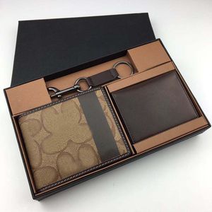 Luksusowa designerska torba skórzana i mężczyzna portfel oryginalny skórzany portfel Single zamek błyskawiczny Palanki Długie klasyczne portfele kwiatowe uchwyty z pudełkami Portfel