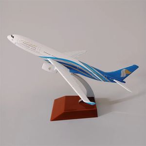 Alloy Metal Oman Air Airlines Diecast Airplane Model Airbus 330 A330 Airways Plan Model Stand Aircraft Kids Gifts 16cm 240115