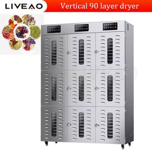 Fruktgrönsak Kötttorkare ingefära dehydratormaskin 60 lager mat dehydrator