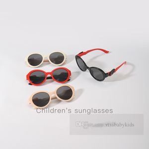 Dzieci Ochrona przeciwsłoneczne dla chłopców Dziewczęta Śliczna design z małymi skrzydłami Ramka Okulowanie Summer Kids Uv400 Shades Okulary Z6737