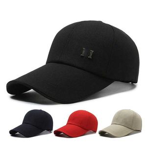 Hat Spring and Autumn Minimalist Business Baseball Hat Men's Outdoor Canvas Sunshade Hat Sun Hat Customized Hat