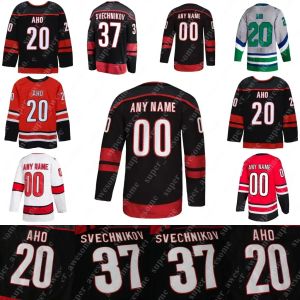 Maglia da hockey personalizzata Uomo donna giovanile Carolina Seth Jarvis Jaccob Slavin Jesperi Kotkaniemi Martin Necas Stefan Noesen Brady Skjei Hurricanes Micha