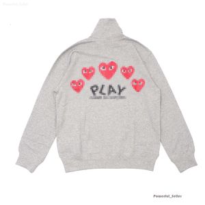 Damen Hoodies Sweatshirts Play Commes Jumpers Des Garcons Letter Pullover Red Heart Hoodie Commes Hoodie Garcons Hoodie Eyes Red Heart Hoodie 4453