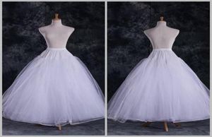 DL09757 Whole Cheap A Line Tulle Bridal Petticoats Wedding Underskirt Crinolines Bridal Accessory with full lining4147834