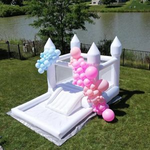 Commerical PVC 138ft Kids Party Break, nadmuchiwany BOUNCER HOUSE Wedding Bounce with Ballpit 240116