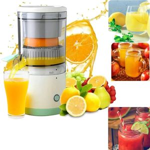 Espremedor elétrico portátil de suco de laranja, frutas, limão, liquidificador, carregamento usb, cozinha 240116
