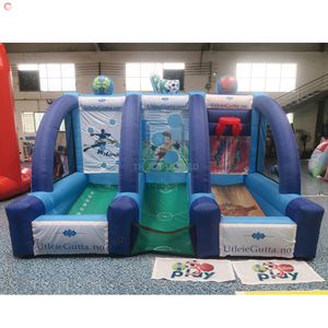 Free Ship Outdoor Activities 5x3m 16.4x10ft 3 In 1 Inflatable Game For Kids Inflatable Carnival Sport Toys For Events