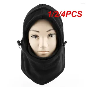 Bandanas 1/2/4PCS Headwear Winter Bike Neck Caps Scarf Windproof Warm Mask Motorcycle Face Shield Dustproof Coldproof