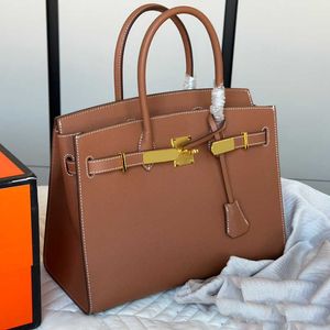 10A S Womens BK30CM Designers väskor handväskor Purses Crossbody Messenger Cowhide äkta läder Stor tote fullkorn Litchi Bag 240115