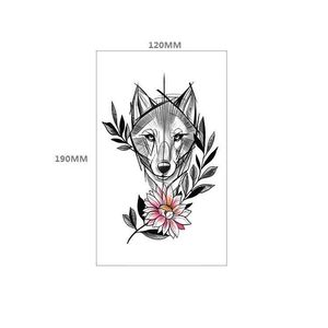 Makeup tattoo Beauty style sticker TB S unicorn hand drawn plain flower totem fox water transfer