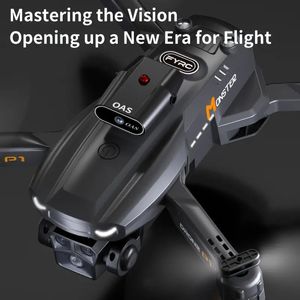 Ny EC807 Pro Max Drone med HD-kamera, justering av fjärrkontroll, intelligent hinderundvikande, tre kameror, tre batterier, en-nyckelavkastning, WiFi-anslutning