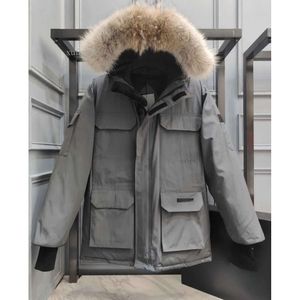 Mens Canadian Winter Jackets Thick Warm Down Men Parkas Clothes Outdoor Fashion Keeping Couple Live Broadcast Coat Women Gooses Jacket 1812