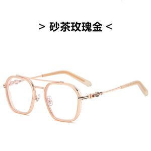 2024 Luxus-Designer-CH-Sonnenbrille für Männer und Frauen, verchromte Brillengestelle, neues Brillenschwert, Metall-Herz-Brillengestell, Mann, Unisex, hochwertige Brillen WP39