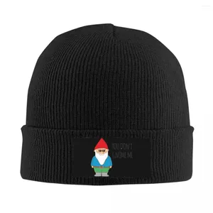 Beralar Sen Gnome Me Beanie Cap Unisex Kış Sıcak Bonnet Homme Örme Şapkalar Sokak Açık Mekan Kafa Beanies Erkek Kadınlar