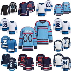 Custom Hockey 9 Alex Iafallo Jerseys 7 Vladislav Namesikov 54 Dylan Samberg 19 David Gustafsson 39 T Brossoit 62 Nino Niederreiter Sport Youth Women Men