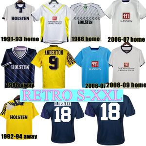 1990 1998 1991 1982 Retro-Fußballtrikot Vintage GASCOIGNE ANDERTON SHERINGHAM 83 84 Tottenham Ginola Ferdinand 92 93 94 95 Classic Centenary Klinsmann 08 09