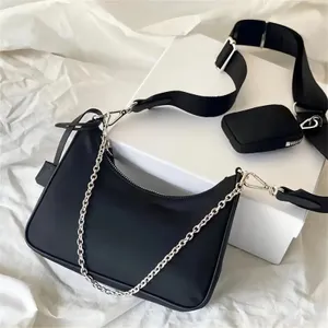 Damen Herren Designer 3-teilige Nylontasche Luxus-Handtasche Totes Umhängetasche Schulter Frau Geldbörsen Urlaub Kupplung berühmte Großhandelstaschen