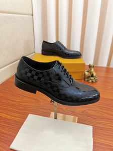 Marca de luxo cavalheiro masculino oxfords grade vestido escritório carreira casamento rendas até sapatos tamanho 38-45
